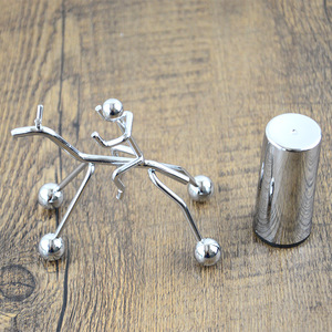 ZD404 Grand <span class=keywords><strong>Pendule</strong></span> Équilibre Équestre pour Adultes, Jouet Anti-Anxiété, Boules Oscillantes de <span class=keywords><strong>Newton</strong></span> - Product Image 3