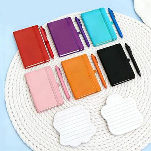 Wholesale Custom Logo A5 A6 <b>Notebook</b> Printed School Office Brand Logo PU Leather <b>Notebook</b> With Elastic Band Pen PU <b>Notebook</b> - Product Image 3