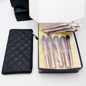 Juego <span class=keywords><strong>de</strong></span> brochas para maquillaje, caja <span class=keywords><strong>de</strong></span> regalo, 12 unidades, logotipo profesional - Product Image 2