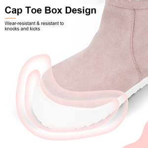 Bán buôn ODM mùa đông ngoài trời đi bộ đường dài thể thao khởi động Mens chân trần giày cho phụ nữ người đàn ông da - Product Image 5