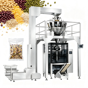 Máquina Empacadora Automática VFFS para Gránulos con Báscula Electrónica, Máquina de Empaque para Dulces, Arroz, Nueces y Bocadillos - Product Image 1