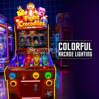 Machine de jeu d'arcade à monnayeur : Combat les crocodiles – Idéale pour les parcs d'attractions, les fêtes foraines et les centres de jeux