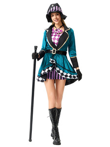 Disfraz de Halloween de Circo, Alicia, Sombrerero Loco, Mago Adulto, Disfraces para Actuaciones, Discoteca, Entrenador de Animales, Disfraces de Escenario, Carnaval - Product Image 5