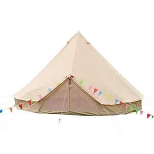 Круглая водонепроницаемая палатка для кемпинга Glamping & Vintage, 7 м, 6 м, 5 м, 4 м, 3 м