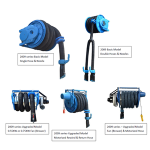 Attrezzatura Avvolgitubo Rimovibile per Scarico Veicoli Fengshen <span class=keywords><strong>Auto</strong></span> Garage SPRING RECORD, Strumento Semiautomatico per Riparazione Fumi, Diametro 76mm - Product Image 4