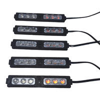 Module LED Xtx 6 9 12 LED étanche DC12V 150W 6000 Lumens, feux annulaires clignotants rouges, bleus, jaunes pour moto et camion