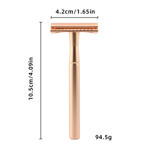 D656 High Quality Eco Friendly Double <strong>Edge</strong> High Quality Safety <strong>Razor</strong> Shaving Body <strong>Razor</strong> with Imported Stainless Steel Blades - Product Image 3