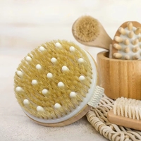 Neues Design Private Label Umweltfreundliche Natürliche Bürsten Luffa Loofah Badeschwamm Langes Waschset Gürtelstreifen Maßgeschneiderter Körperpeeling