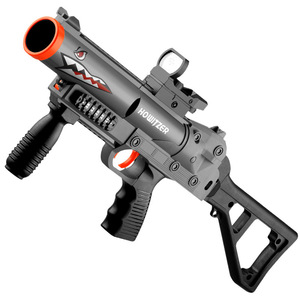 VP449 anello d'oro manuale pazzo squalo tre colpi Softshell pistola giocattolo per bambini lanciaarmi - Product Image 1