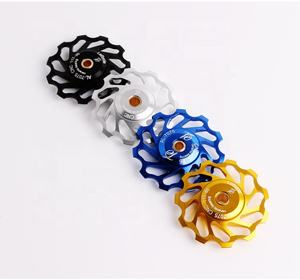 Rueda <span class=keywords><strong>de</strong></span> guía trasera <span class=keywords><strong>de</strong></span> <span class=keywords><strong>bicicleta</strong></span> <span class=keywords><strong>de</strong></span> montaña, eje <span class=keywords><strong>de</strong></span> Palin <span class=keywords><strong>de</strong></span> cerámica, desviador trasero <span class=keywords><strong>de</strong></span> <span class=keywords><strong>bicicleta</strong></span> <span class=keywords><strong>de</strong></span> carretera, Polly 11T 13T, transmisión, accesorios generales - Product Image 2