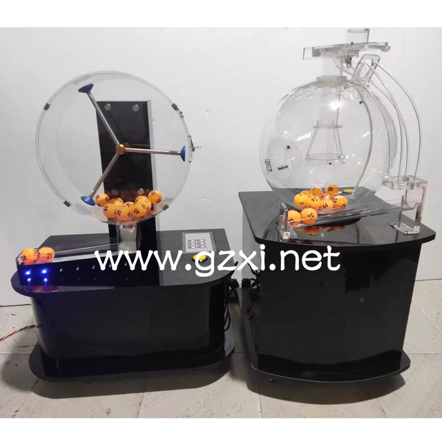 Lucky Electric Bingo Marker Machine RFID Online Lottery Cage Car Lottery Cage Ball Game and Lotto Machine
