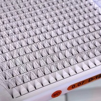 Vente en gros de faux cils préfabriqués 3D 4D 5D 6D 10D Volume Faux cils plateaux d'extension de cils 10D préfabriqués