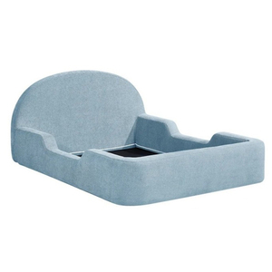 Vente en gros usine – Cadre de lit pour grands enfants en mousse souple sans bois, avec housse lavable et imperméable, adapté aux 3 ans et plus - Product Image 6