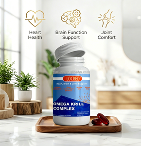 Gélules d'<span class=keywords><strong>huile</strong></span> de krill antarctique et d'<span class=keywords><strong>huile</strong></span> de poisson à marque privée, complexe d'oméga <span class=keywords><strong>3</strong></span> pour le soutien du cœur, du cerveau et des articulations, usine OEM - Product Image 5