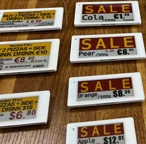 Etiqueta Electrónica de Estante (ESL) Pasiva NFC de 2.13/2.66/2.9 Pulgadas para Tiendas, Módulos de Pantalla de Tinta Electrónica con Alimentación/Comunicación Inalámbrica - Product Image 1