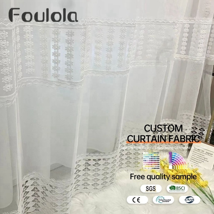 Wholesale Fixed Width Embroidery Decoration Tulle