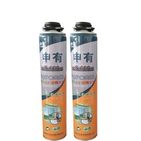 Mousse de polyuréthane liquide 750 ml, adhésif scellant monocomposant pour la construction, le cuir, le travail du bois et les applications d'emballage