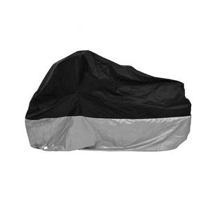 Чехол для мотоцикла 210D, сверхпрочный, водонепроницаемый, из ткани рипстоп, защита от УФ-излучения, дождя, пыли и царапин, черный, гарантия 2 года, для использования на улице - Product Image 6