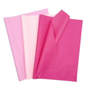 En stock – Papier de soie rose rouge vif 14g pour la Saint-Valentin, la fête des Mères, emballage cadeau et doublure - Product Image 1