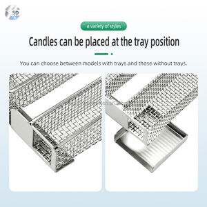 مولد دخان بارد مستطيل من الفولاذ المقاوم للصدأ مولد دخان اللحم - Product Image 3