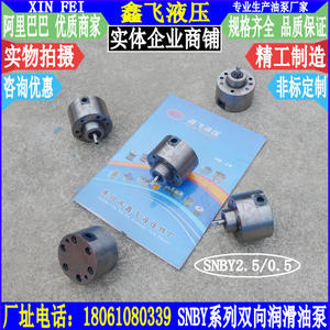Bomba de Aceite Lubricante Bidireccional SNBY2.5/0.5, Bomba de Aceite Cicloidal para Torno TXSX-3.3, SNBY3/3TX - Product Image 1