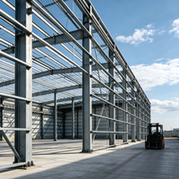 Atelier modulaire extensible en acier, structure métallique évolutive pour répondre aux besoins de production d'entreprises en croissance