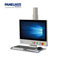 Pcap d'ordinateur à haute luminosité tout en un PC à écran tactile industriel à montage mural avec écran tactile Lcd