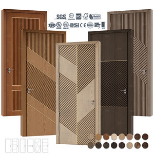 Portes en <span class=keywords><strong>bois</strong></span> pour chambre à coucher en gros en Chine, designs modernes, portes <span class=keywords><strong>d</strong></span>'<span class=keywords><strong>entrée</strong></span> en <span class=keywords><strong>bois</strong></span> pour salle de bain, portes intérieures pré-finiées, portes solides - Product Image 3