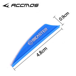 1.89In TPU Flèche Plume En Plastique Réservoir D'air Shiled Flèche <span class=keywords><strong>Vans</strong></span> pour Flèches DIY Tir À L'arc Tir Chasse Accessoire - Product Image 5