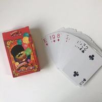 Personnalisé écologique packs de base noir ensemble poker tarot luxe moderne bleu pont pvc entièrement marqué boîte en fer blanc cartes à jouer pour flash