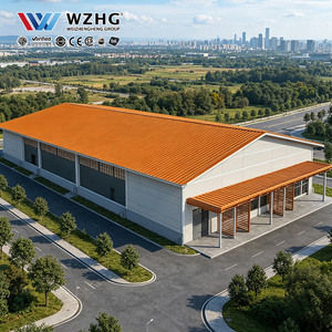 Prefabricated Rainwater Harvesting Steel Structure Warehouse Supplier Custom Sustainable Drainage <b>Storage</b> Depot - Product Image 1
