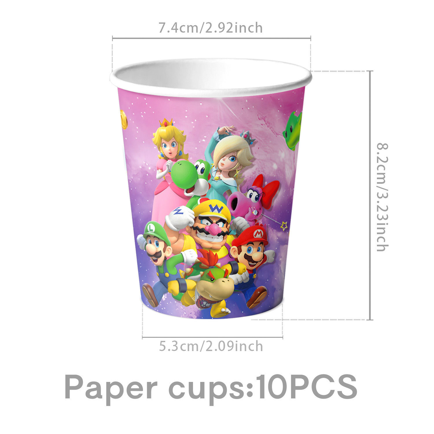 16pcs 9oz paper cups