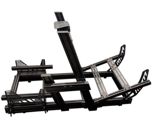Volant de course simple et intelligent Sim Racing Cockpit Rig 6000 Series 40*40 40*80 <span class=keywords><strong>Profil</strong></span> en aluminium à rainure en T noir Conduite automobile - Product Image 5