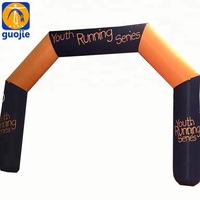 Arche gonflable hermétique de porte d'arche de logo personnalisé de vente chaude pour la publicité de course