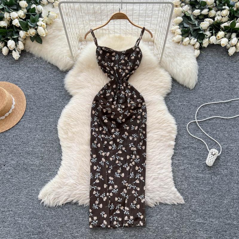 slim fit dress slacks Sunset Cruise Floral Midi Dress main image 0