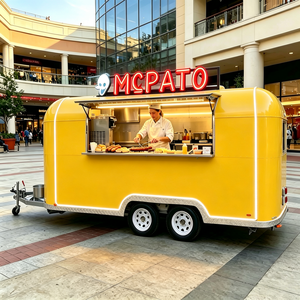 Food Truck, Camions de Restauration Mobiles, Remorques Alimentaires avec Cuisine Complète, Chariots à Glaces, Remorques Mobiles, Chariots à Café - Product Image 1