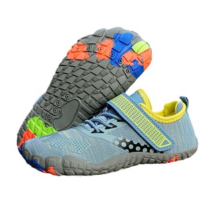 Water Shoes For Boys Outdoor River Tracing Quick Dry Mesh With Velcro Light Blue Size 35 - Product Image 5