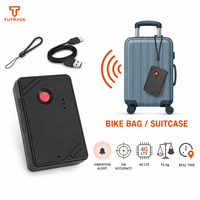 Petit traceur GPS sans fil avec API, alerte de vibration et de mouvement, compatible protocole ouvert, pour sac de vélo et valise