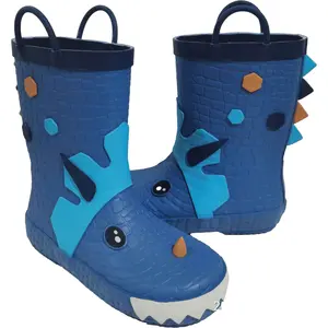 厂家厂家高品质儿童时尚橡胶雨靴防水独特儿童专用技术雨靴