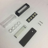 Luz estroboscópica para camión de construcción, 4 luces LED de emergencia, azul, SL6201