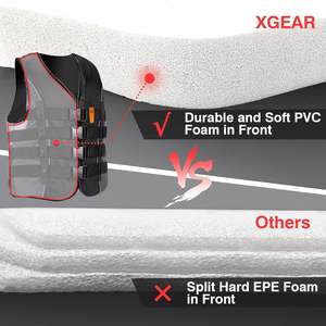 سترة نجاة للبالغين للرياضات المائية، سترة سباحة خفيفة الوزن مع أحزمة قابلة للتعديل للقوارب والتجديف والإنقاذ - Product Image 3