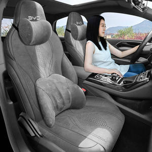 Fundas de Asiento para BYD Qin PLUS DM-i 2025, Accesorios Personalizados para Todo el Vehículo, Fundas de Asiento Premium de Piel Sintética, Cobertura Completa Delantera y Trasera - Product Image 2