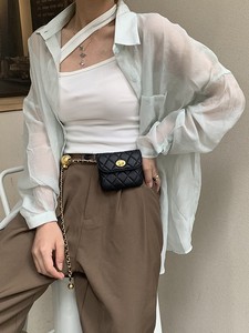 Nuove Cinture da Donna di Design 2026, <span class=keywords><strong>Cintura</strong></span> a Catena con Sfere Dorate di Lusso di <span class=keywords><strong>Alta</strong></span> Qualità, Mini Borsa a <span class=keywords><strong>Cintura</strong></span>, Catene Dorate Regolabili - Product Image 3