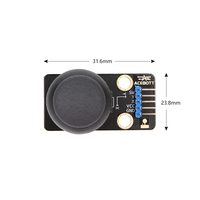 ACEBOTT nouveau module de capteur de contrôle de manette de jeu PS2 à clé à deux axes bloc de construction électronique compatible avec ESP32/Arduino