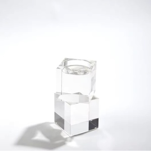 Custom Acrylic Flower Shabbat <strong>Candle</strong> <strong>Holder</strong> Set Tea Light <strong>Holder</strong> - Product Image 3