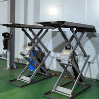Élévateur à ciseaux portable ultra-mince pour maison et garage, meilleur prix