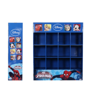 Présentoir en carton Offre Spéciale, présentoir de promotion de marchandises en magasin, personnage de dessin animé personnalisé