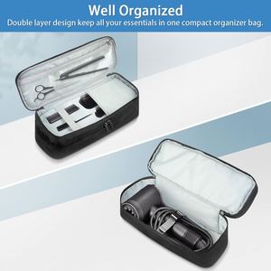 Estuche de Viaje para Secador de Pelo, Bolsa de Almacenamiento Portátil para Herramientas de Peinado, Bolsa de Transporte Resistente al Calor para Secador de Pelo y Rizador - Product Image 3
