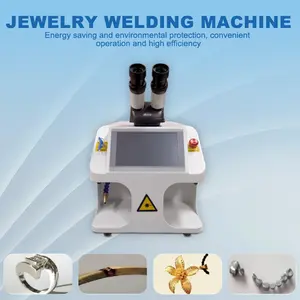 Soudeuse laser pour bijoux Machine de réparation par soudage laser 60W DIY YAG or argent platine pour bijoux
