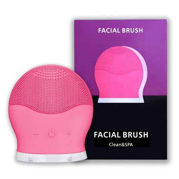 Special Price For New Buyers Custom logo home use electric silicone face skin care cleaning scrubber brush